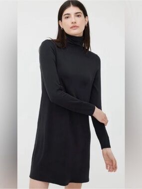 Kit and Ace | Dresses | Kit And Ace Asymmetrical Gray Long Sleeve Wave Dress  Size 8 | Poshmark